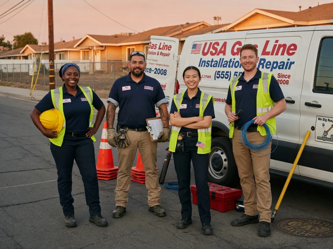 Gas Line Installation company in Megargel, TX